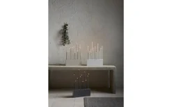 Buzz Adventsljusstake 43cm Vit