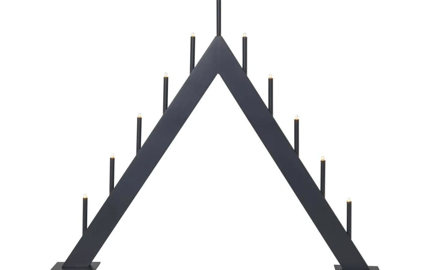 Visa Alla Adventsljusstakar|Adventsljusstakar 31-60 Cm<Star Trading Buzz Adventsljusstake 50cm Grafit