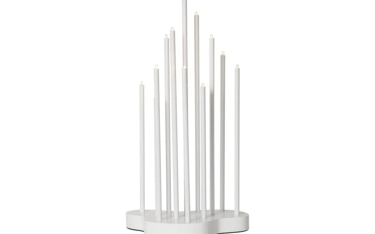 Visa Alla Adventsljusstakar|Adventsljusstakar 31-60 Cm<Star Trading Buzz Adventsljusstake 43cm Vit