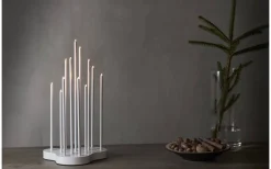 Visa Alla Adventsljusstakar|Adventsljusstakar 31-60 Cm<Star Trading Buzz Adventsljusstake 43cm Vit