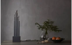 Adventsljusstakar 61-120 Cm|Visa Alla Adventsljusstakar<Star Trading Buzz Adventsljusstake 65,5cm Grafit