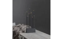 Visa Alla Adventsljusstakar|Adventsljusstakar 31-60 Cm<Star Trading Buzz Adventssljusstake 60cm Grå