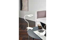 Eglo Cabado Klämlampa 42cm Batteri/USB LED 3000K 3W Vit* Klämlampor