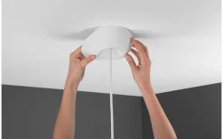 Takkoppar & Byglar<CableCup Classic Takkopp Vit 16cm