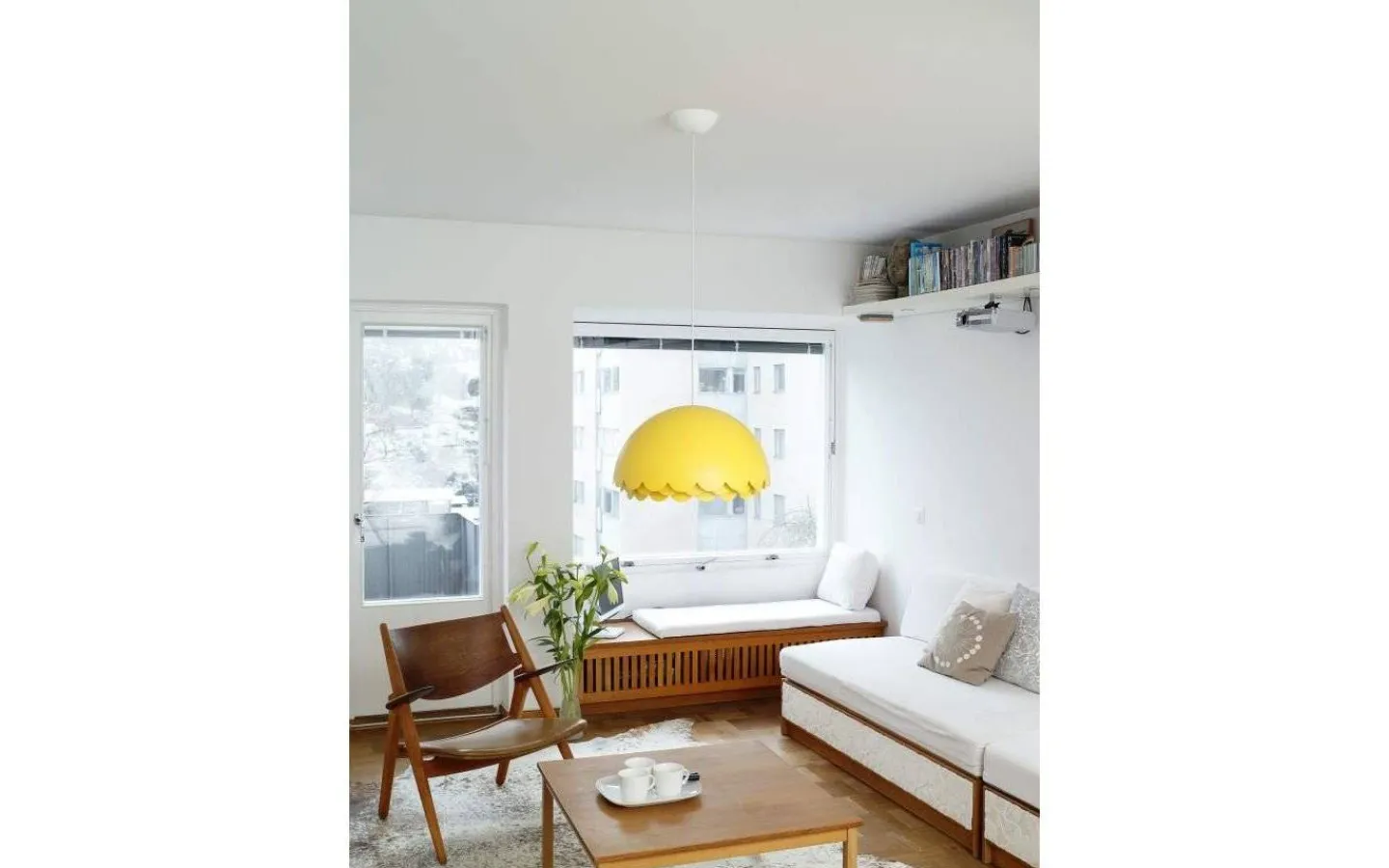 Takkoppar & Byglar<CableCup Classic Takkopp Vit 16cm