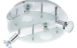 Cabo Plafond 29cm LED Krom