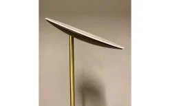 Aneta Cadiz Golvlampa 186cm LED 28W+5W 3000K Svart/Mässing* Uplight|Golvläslampor