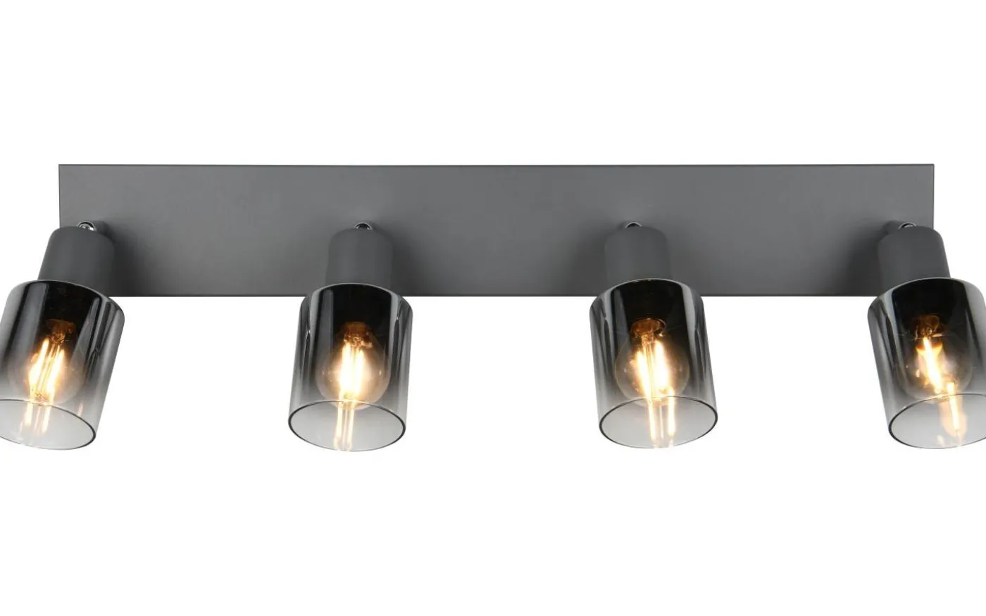 Cadiz Spotlight 4-delad E14 antracit/förkromad