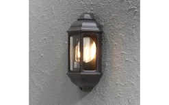 Konstsmide Cagliari Vägglampa Svart IP43* Vägglyktor