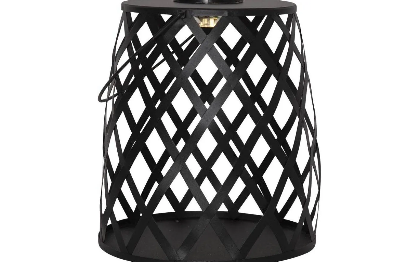 Calabria Solcellslampa 28cm Svart