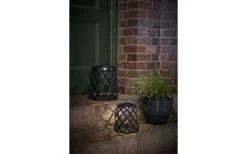 Calabria Solcellslampa 28cm Svart