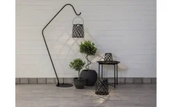 Calabria Solcellslampa 28cm Svart