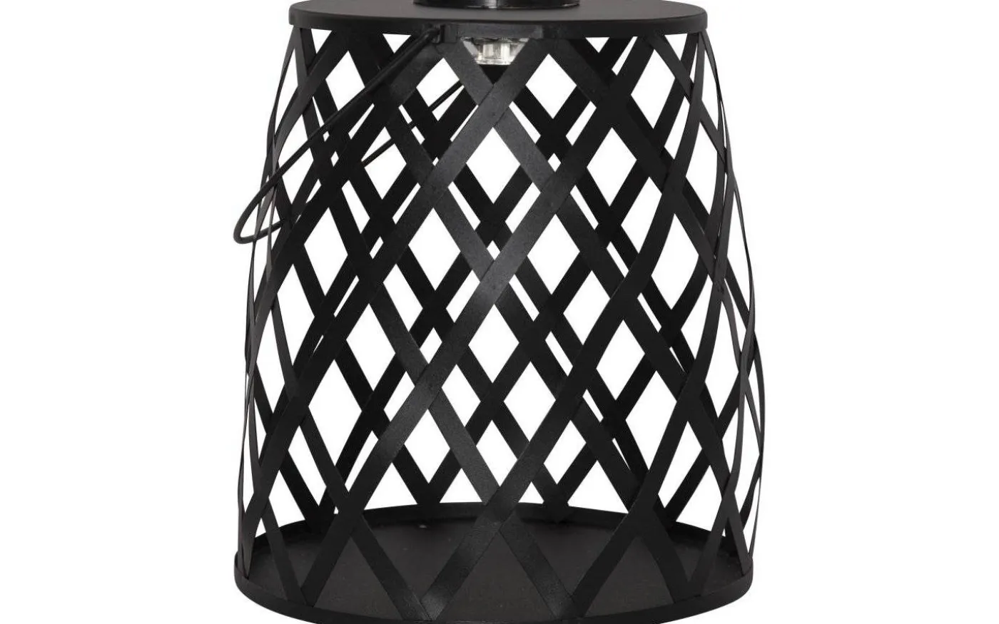 Calabria Solcellslampa 28cm Svart