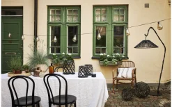 Calabria Solcellslampa 28cm Svart