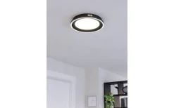 Calagrano Plafond 38cm LED 3000-6500K 21,5W med Fjärrkontroll Svart