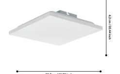Calemar Plafond 29cm LED 4000K 8,5W Vit