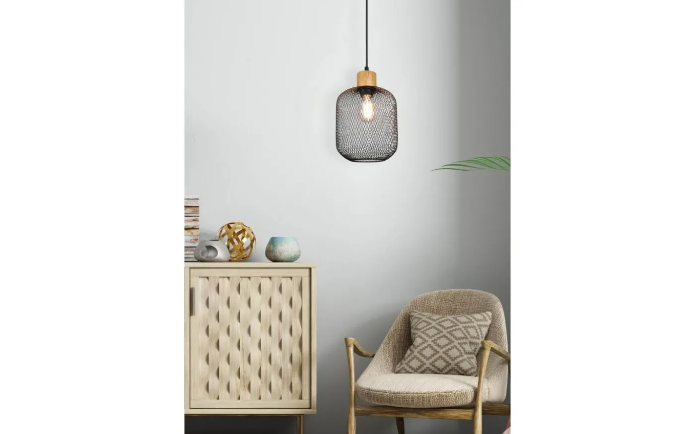Calimero Fönsterlampa 18cm E27 mattsvart