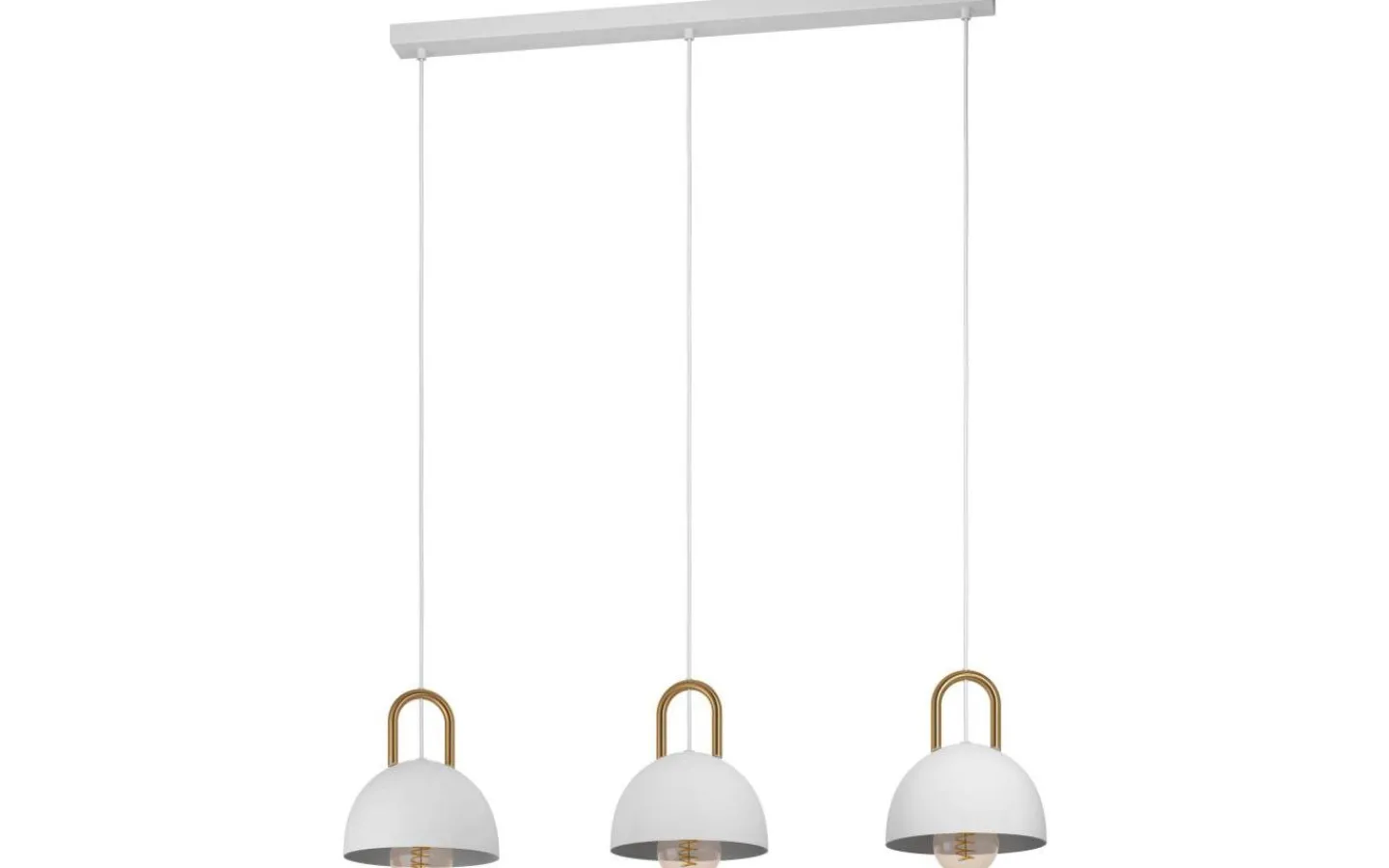 Kök & Matplats|Avlånga Taklampor<Eglo Calmanera Taklampa 90cm 3L Vit