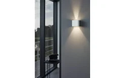 Calpino Vägglampa LED 3000K 2x3,3W Vit IP54