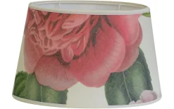 Mönstrade Lampskärmar|Ovala Lampskärmar<Hallbergs Camellia Lampskärm Oval 30cm Multifärgad
