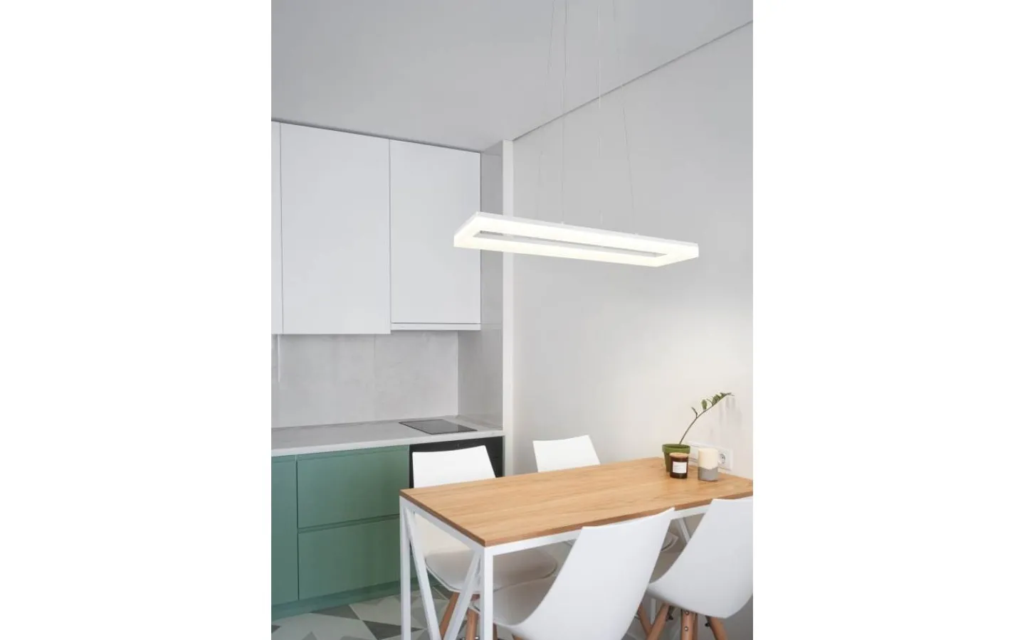 Reality Camino Takpendel LED mattvit 4000K* Avlånga Taklampor