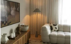 Golvlampor<Globen Lighting Cannes Golvlampa 140cm Mud