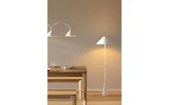Globen Lighting Cannes Golvlampa 140cm Vit* Golvlampor