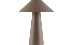 Uppladdningsbara Lampor Utomhus|Uppladdningsbara Lampor Utomhus<Globen Lighting Cannes Portabel Bordslampa 26cm Brun IP44