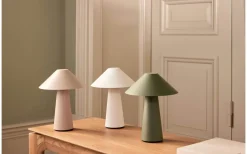 Cannes Portabel Bordslampa 26cm Grön IP44