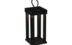 Uppladdningsbara Lampor Utomhus|Uppladdningsbara Lampor Utomhus<Konstsmide Cannes Uppladdningsbar Ljuslykta 42cm Svart IP54