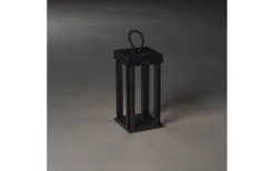 Uppladdningsbara Lampor Utomhus|Uppladdningsbara Lampor Utomhus<Konstsmide Cannes Uppladdningsbar Ljuslykta 42cm Svart IP54