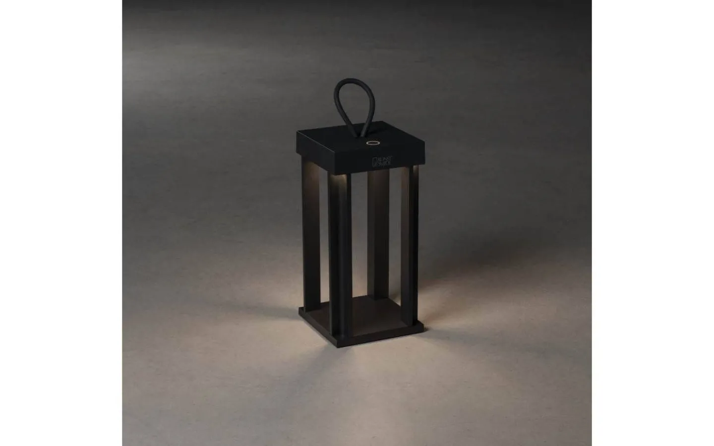 Uppladdningsbara Lampor Utomhus|Uppladdningsbara Lampor Utomhus<Konstsmide Cannes Uppladdningsbar Ljuslykta 42cm Svart IP54