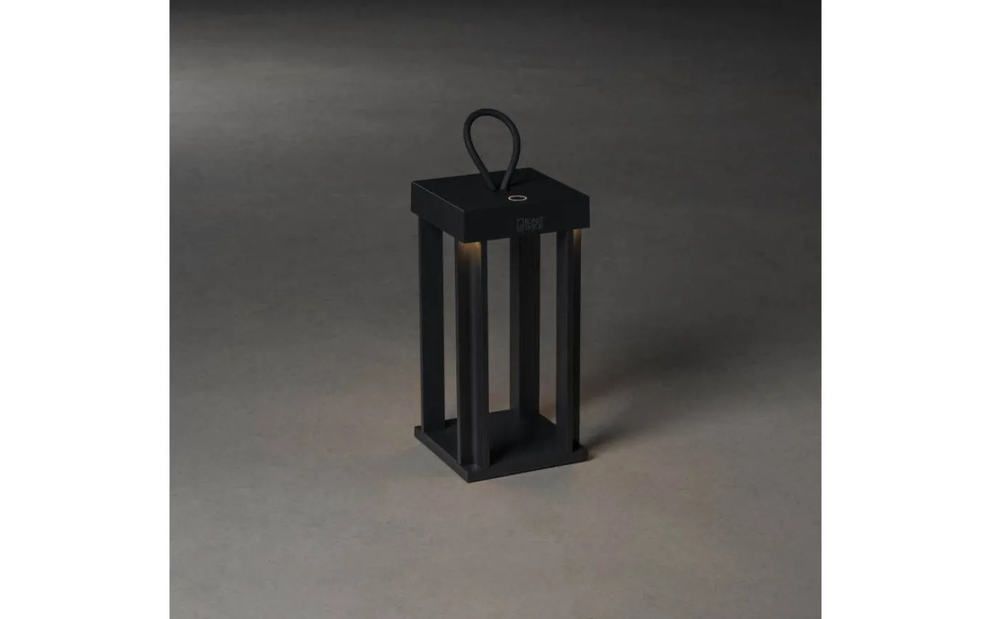 Uppladdningsbara Lampor Utomhus|Uppladdningsbara Lampor Utomhus<Konstsmide Cannes Uppladdningsbar Ljuslykta 42cm Svart IP54