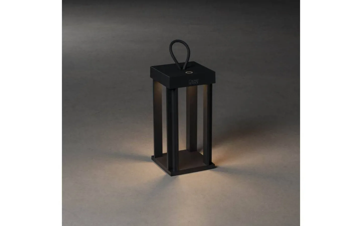 Uppladdningsbara Lampor Utomhus|Uppladdningsbara Lampor Utomhus<Konstsmide Cannes Uppladdningsbar Ljuslykta 42cm Svart IP54