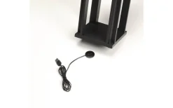 Uppladdningsbara Lampor Utomhus|Uppladdningsbara Lampor Utomhus<Konstsmide Cannes Uppladdningsbar Ljuslykta 42cm Svart IP54