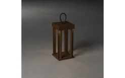 Uppladdningsbara Lampor Utomhus|Uppladdningsbara Lampor Utomhus<Konstsmide Cannes Uppladdningsbar Ljuslykta 42cm Rost IP54