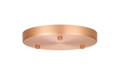 Canopy Takupphäng För 3 Pendlar Ø22cm Koppar