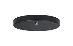 Halo Design Canopy Takupphäng För 3 Pendlar Ø22cm Svart* Takupphäng|Takkoppar & Byglar