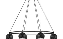 Cantallops Taklampa 115cm 6L Svart