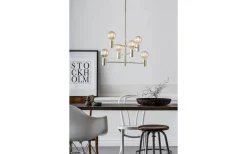 Capital Taklampa 62cm 6xE27 Mässing