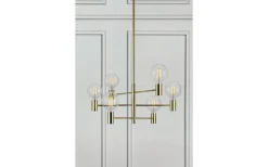 Capital Taklampa 62cm 6xE27 Mässing