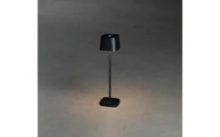 Capri Uppladdningsbar Bordslampa LED 20cm Svart IP54