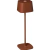 Capri Uppladdningsbar Bordslampa LED 36cm Terrakotta IP54