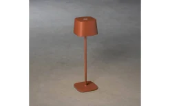 Capri Uppladdningsbar Bordslampa LED 36cm Terrakotta IP54