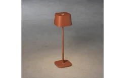Capri Uppladdningsbar Bordslampa LED 36cm Terrakotta IP54