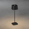 Capri Uppladdningsbar Bordslampa LED 36cm Svart IP54