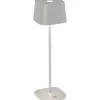 Uppladdningsbara Lampor Utomhus|Uppladdningsbara Lampor Utomhus<Konstsmide Capri Uppladdningsbar Bordslampa LED 36cm Vit IP54