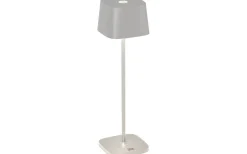 Uppladdningsbara Lampor Utomhus|Uppladdningsbara Lampor Utomhus<Konstsmide Capri Uppladdningsbar Bordslampa LED 36cm Vit IP54