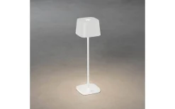 Uppladdningsbara Lampor Utomhus|Uppladdningsbara Lampor Utomhus<Konstsmide Capri Uppladdningsbar Bordslampa LED 36cm Vit IP54