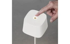 Uppladdningsbara Lampor Utomhus|Uppladdningsbara Lampor Utomhus<Konstsmide Capri Uppladdningsbar Bordslampa LED 36cm Vit IP54